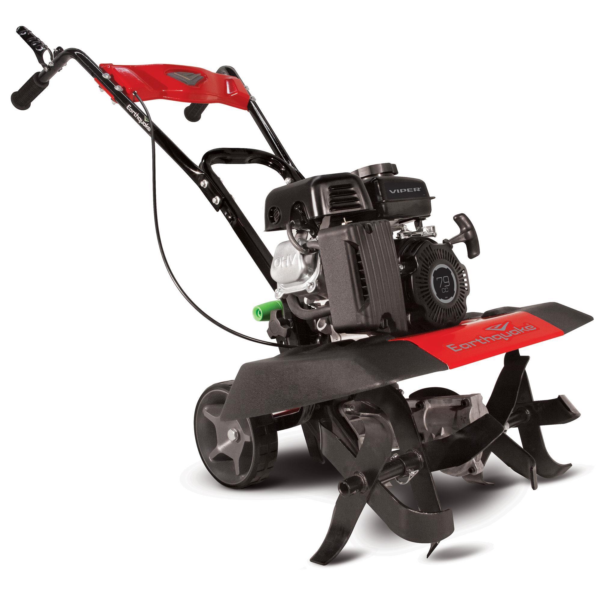 Earthquake, Versa Tiller Cultivator, 79cc 4-Cycle Viper Engine, Max. Working Width 21 in, Engine Displacement 79 cc, Model# 24734